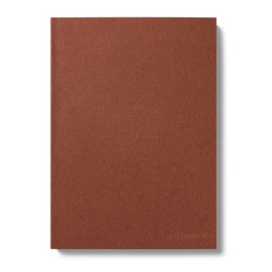 Notebook Naked A5 - mishmash - dotted, softcover, Brick, 90 g/m2