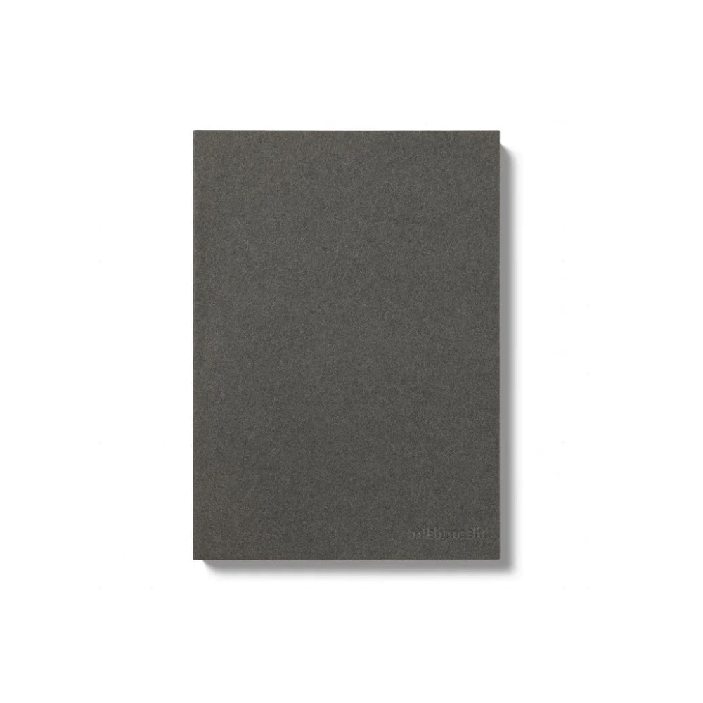 Notebook Naked A5 - mishmash - dotted, softcover, Slate, 90 g/m2