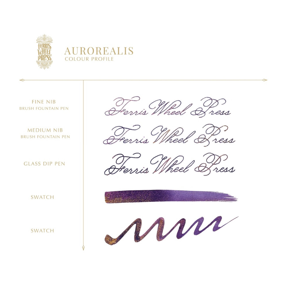 Atrament Limited Edition 2024 - Ferris Wheel Press - Aurorealis, 38 ml