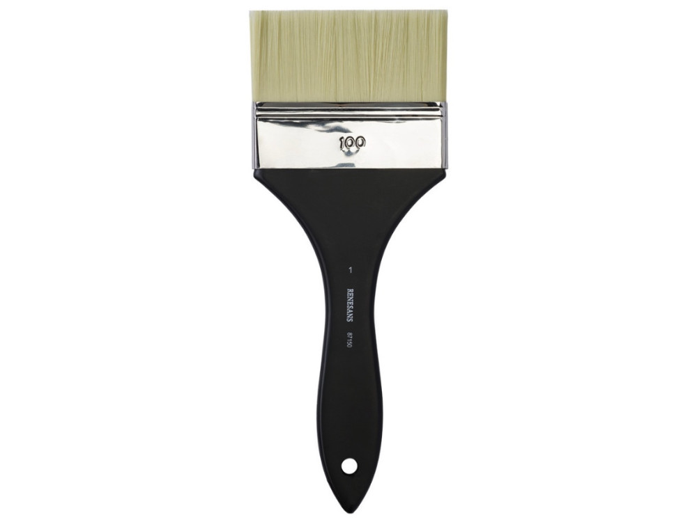 Action, wide, synthetic, 87150 series brush - Renesans - short handle, no. 1