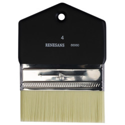 Action, flat, synthetic, 86960 series brush - Renesans - no. 4