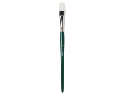 Cat's tongue, synthetic, 1007FR series brush - Renesans - short handle, no. 16
