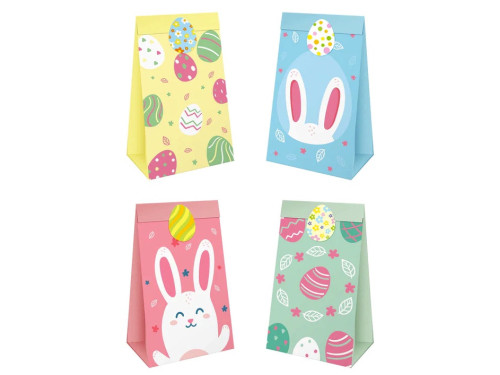 Easter bags for sweets - 10 x 17,5 cm, 4 pcs.