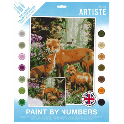 Set for painting by numbers Artiste - doCrafts - Secret Woodland
