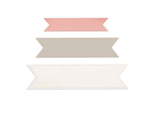 Set of cutting dies Banners - DpCraft - 3 pcs.