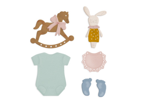 Set of cutting dies Baby - DpCraft - 6 pcs.