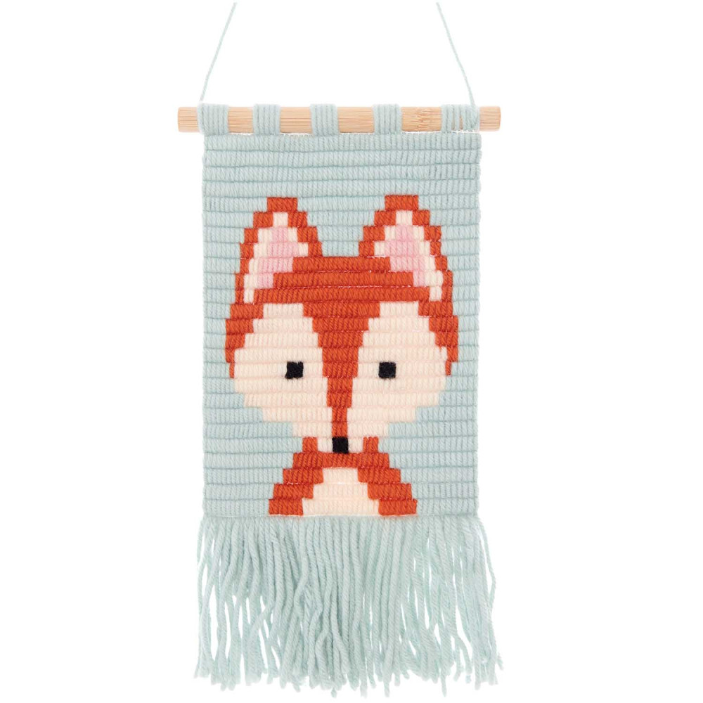 Set for embroidery Fox - Rico Design - 20 x 26 cm