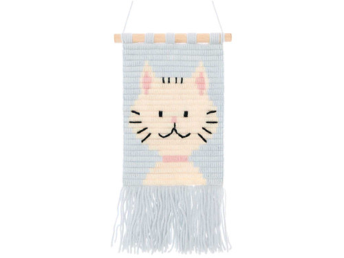 Set for embroidery Cat - Rico Design - 20 x 26 cm