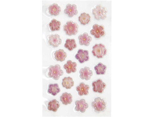 Gel stickers Cherry Blossoms - Rico Design - 25 pcs.