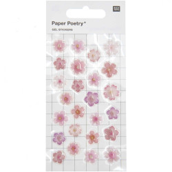 Gel stickers Cherry Blossoms - Rico Design - 25 pcs.