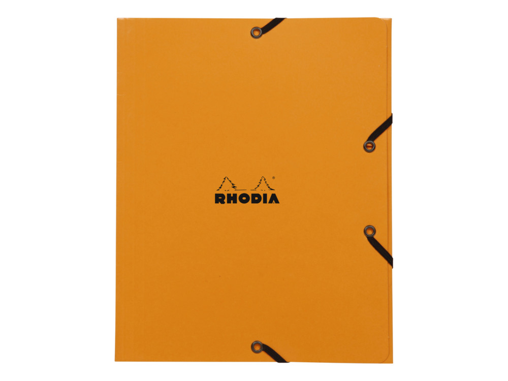 Document flexible folder - Rhodia - orange, A5