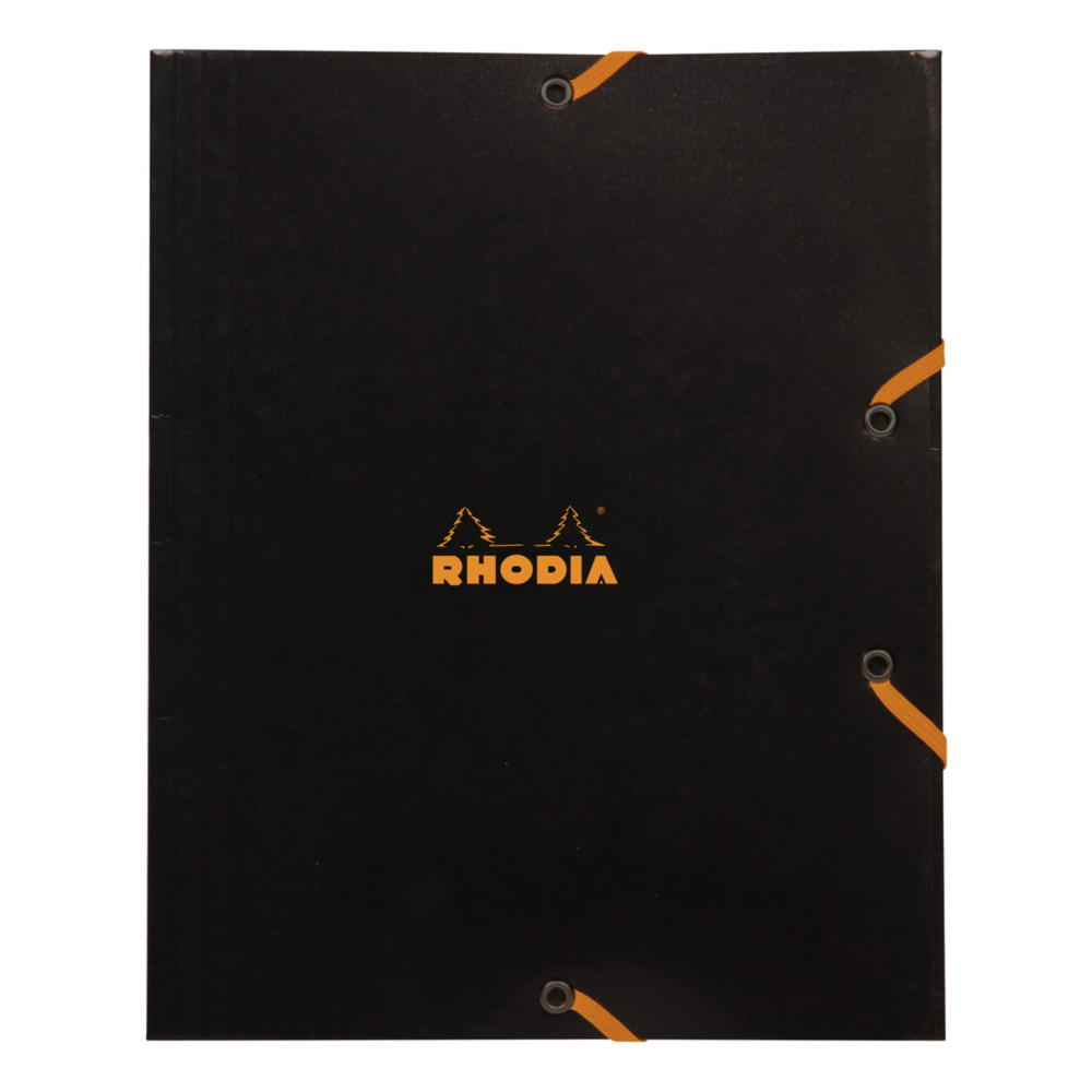 Document flexible folder - Rhodia - black, A5