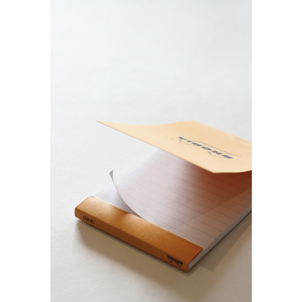 Notes Pocket - Rhodia - pomarańczowy, w linie, 7,5 x 12 cm, 80 g, 40 ark.