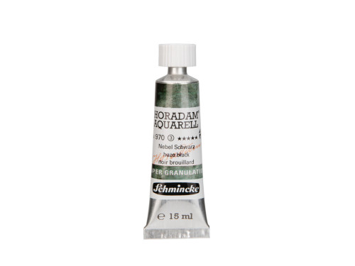 Farba akwarelowa Horadam Aquarell - Schmincke - 970, Haze Black, 15 ml