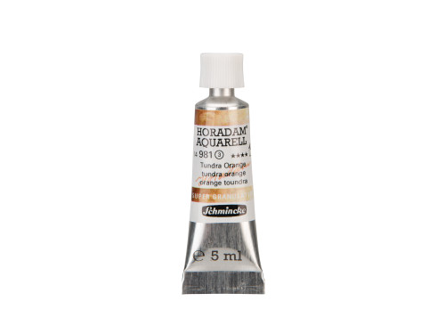 Horadam Aquarell watercolor paint - Schmincke - 981, Tundra Orange, 5 ml