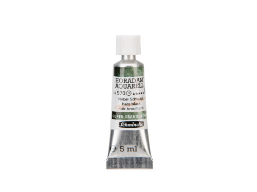 Horadam Aquarell watercolor paint - Schmincke - 970, Haze Black, 5 ml
