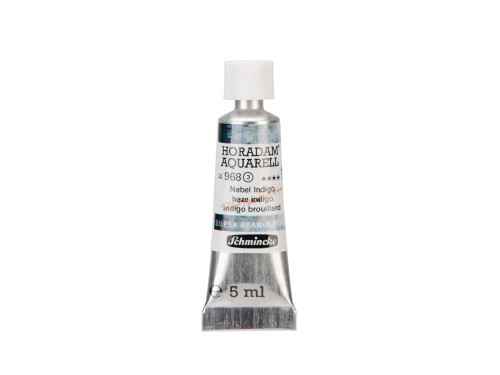 Farba akwarelowa Horadam Aquarell - Schmincke - 968, Haze Indigo, 5 ml