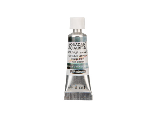 Horadam Aquarell watercolor paint - Schmincke - 965, Glacier Black, 5 ml