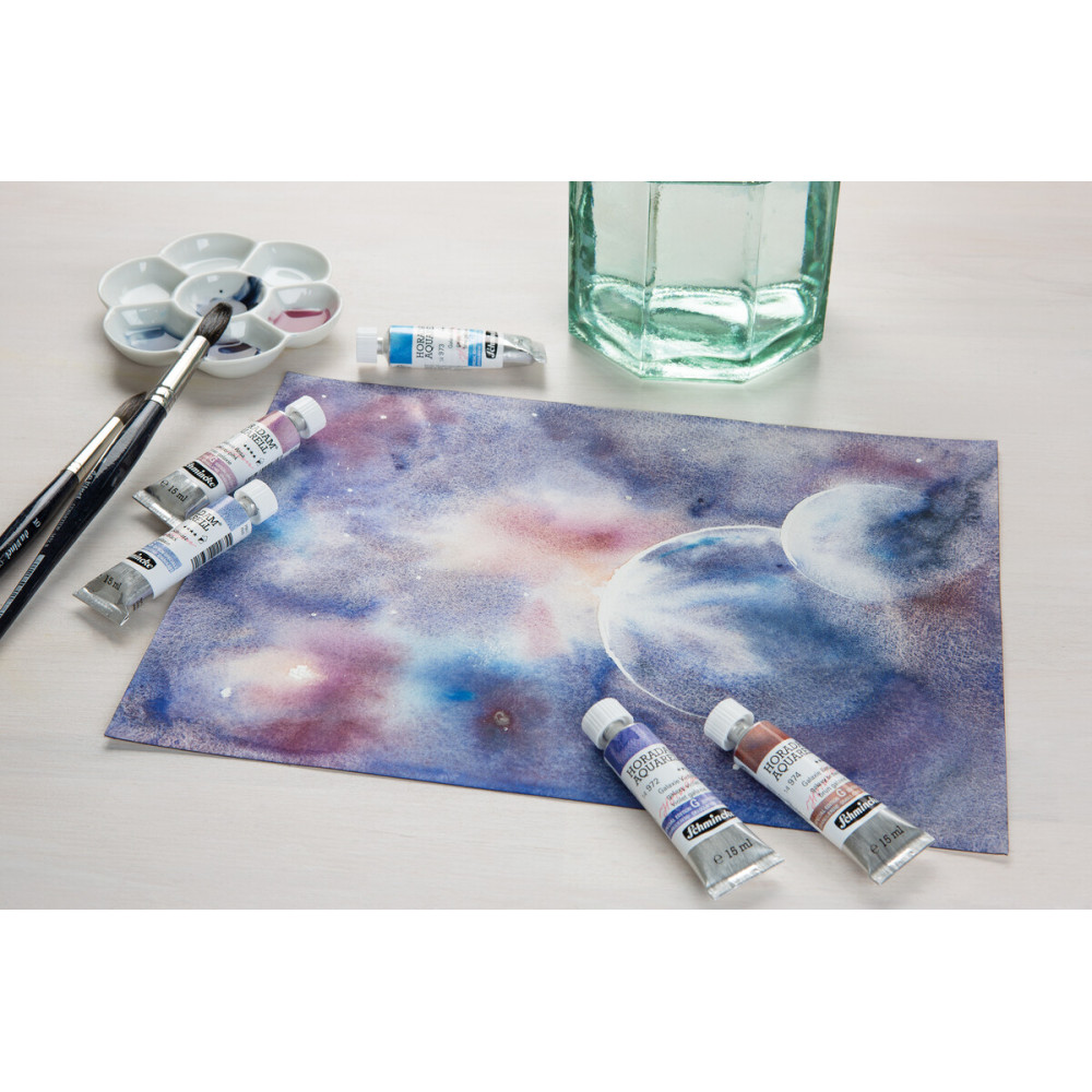 Horadam Aquarell watercolor paint - Schmincke - 953, Deep Sea Blue, 5 ml