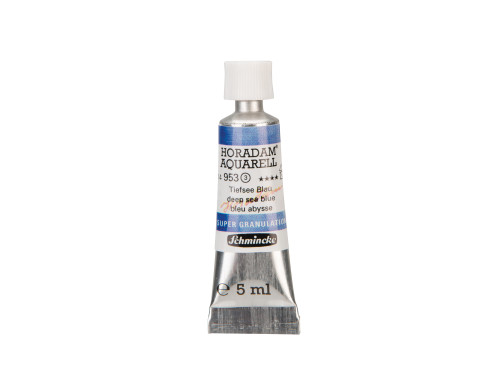Horadam Aquarell watercolor paint - Schmincke - 953, Deep Sea Blue, 5 ml