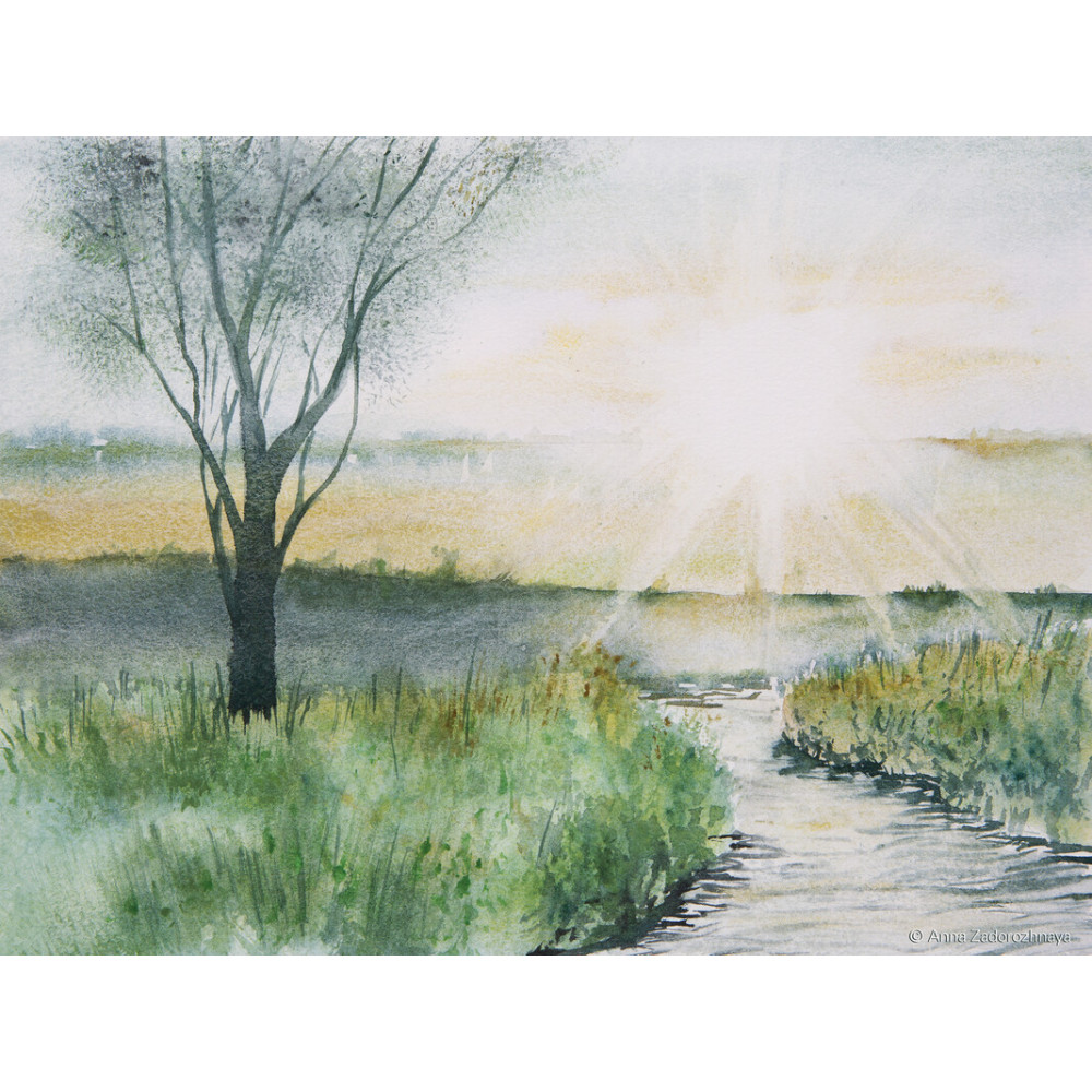 Horadam Aquarell watercolor paint - Schmincke - 945, Forest Grey, 5 ml
