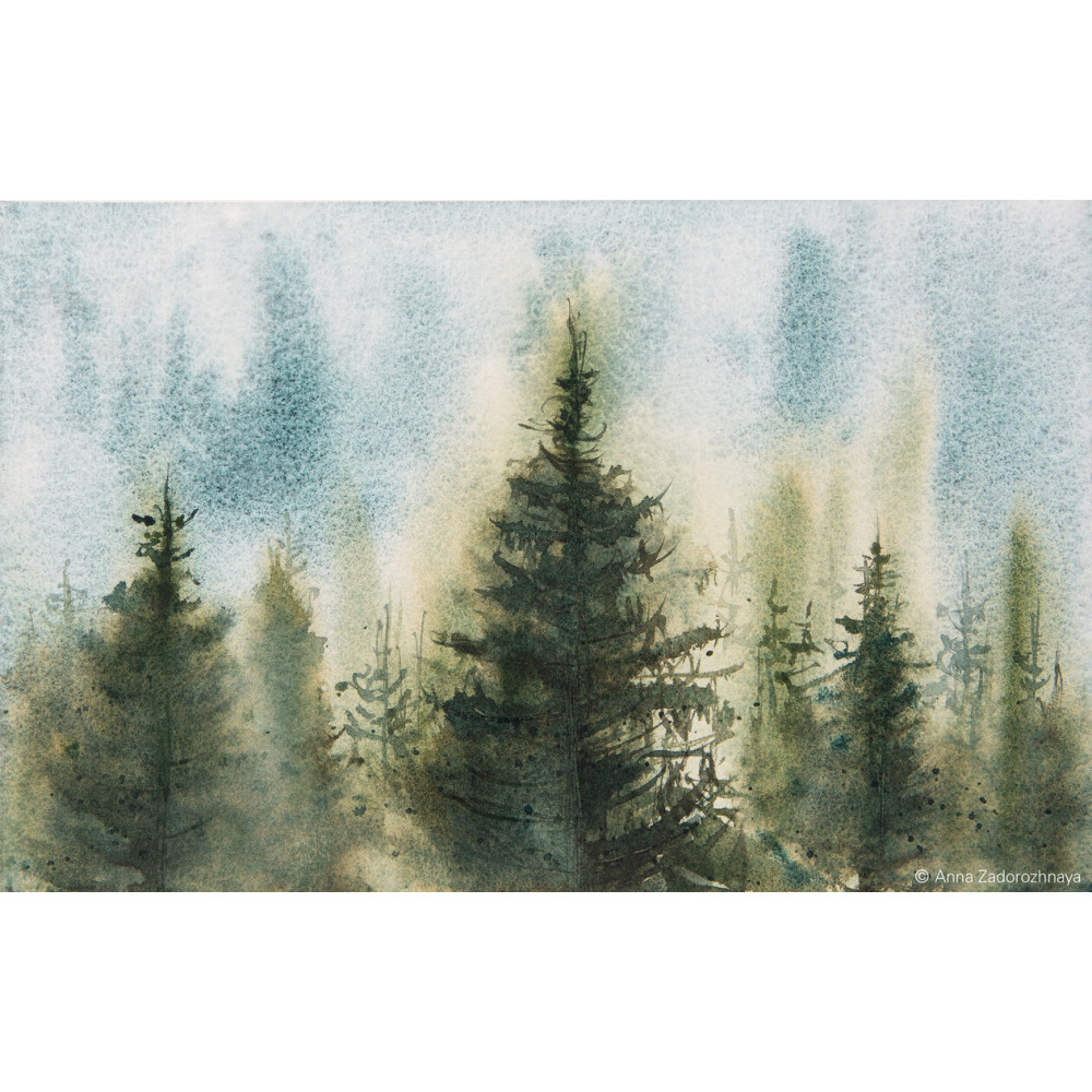 Horadam Aquarell watercolor paint - Schmincke - 943, Forest Blue, 5 ml