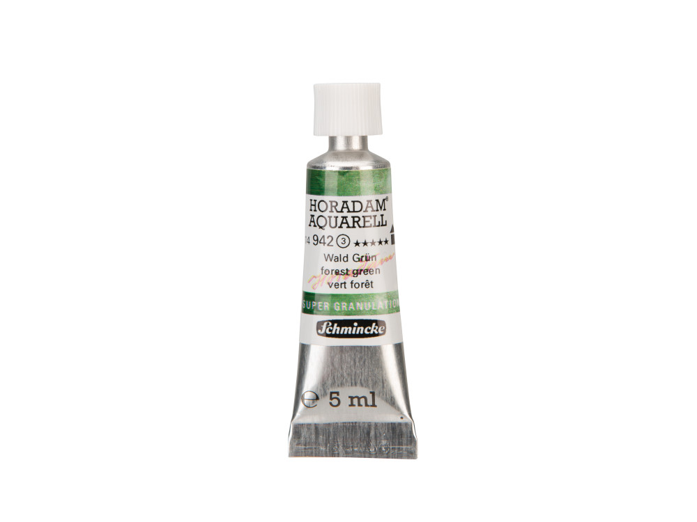 Farba akwarelowa Horadam Aquarell - Schmincke - 942, Forest Green, 5 ml