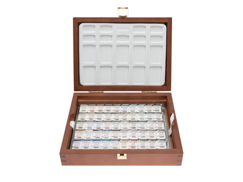 Set of Horadam Aquarell Supergranulating watercolor paints - Schmincke - 50 pcs.