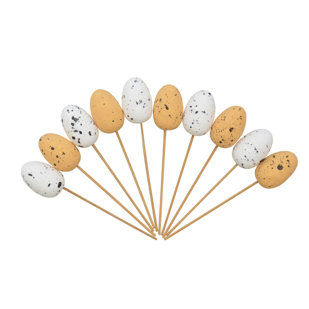 Easter eggs on peak - 28 cm, 10 pcs.
