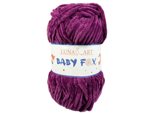 Włóczka poliestrowa Baby Fox - Luna Art - 66, 100 g, 120 m