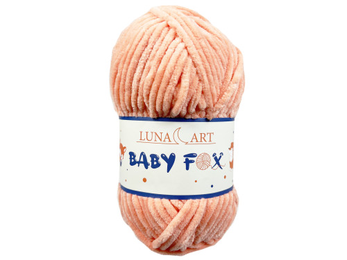Włóczka poliestrowa Baby Fox - Luna Art - 65, 100 g, 120 m
