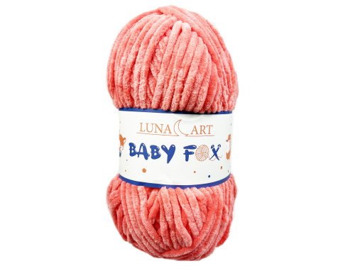 Baby Fox polyester knitting yarn - Luna Art - 62, 100 g, 120 m