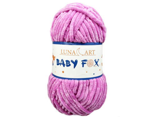 Baby Fox polyester knitting yarn - Luna Art - 61, 100 g, 120 m