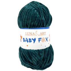 Baby Fox polyester knitting yarn - Luna Art - 70, 100 g, 120 m