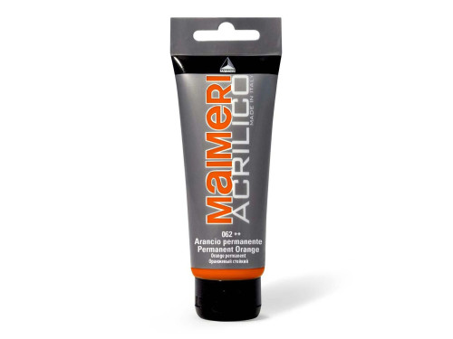 Acrylic paint Acrilico - Maimeri - 062, Permanent Orange, 200 ml