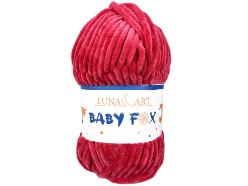 Baby Fox polyester knitting yarn - Luna Art - 58, 100 g, 120 m