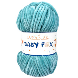 Baby Fox polyester knitting yarn - Luna Art - 56, 100 g, 120 m