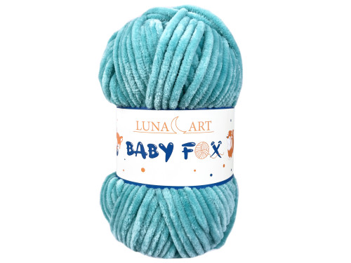 Włóczka poliestrowa Baby Fox - Luna Art - 56, 100 g, 120 m