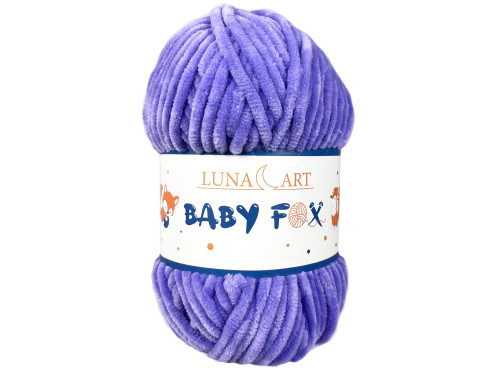 Baby Fox polyester knitting yarn - Luna Art - 55, 100 g, 120 m