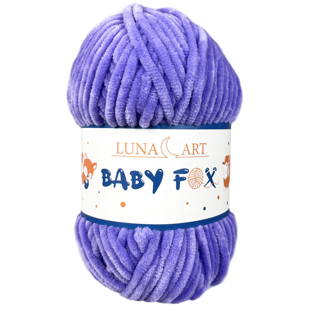 Baby Fox polyester knitting yarn - Luna Art - 55, 100 g, 120 m