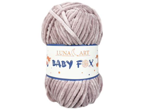 Baby Fox polyester knitting yarn - Luna Art - 53, 100 g, 120 m