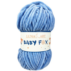 Baby Fox polyester knitting yarn - Luna Art - 50, 100 g, 120 m