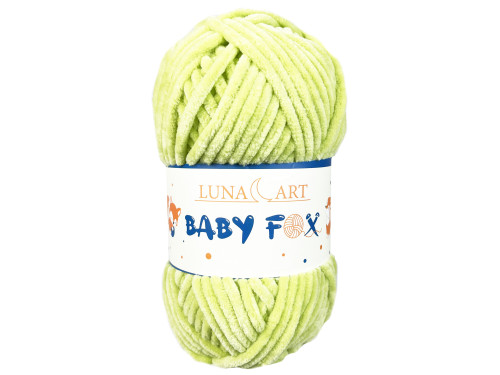 Włóczka poliestrowa Baby Fox - Luna Art - 46, 100 g, 120 m