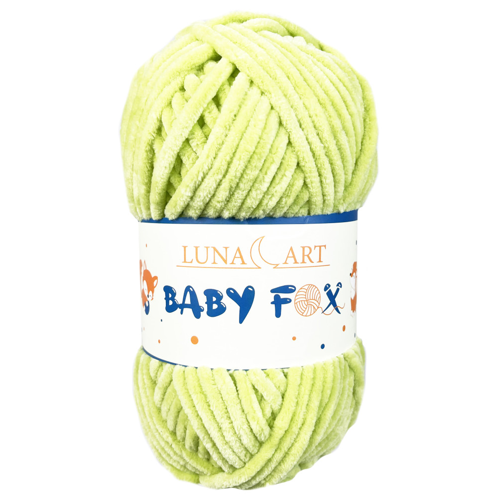 Baby Fox polyester knitting yarn - Luna Art - 46, 100 g, 120 m