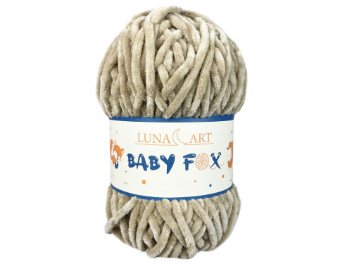 Baby Fox polyester knitting yarn - Luna Art - 45, 100 g, 120 m