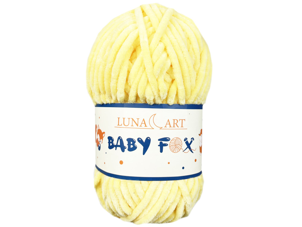 Baby Fox polyester knitting yarn - Luna Art - 44, 100 g, 120 m