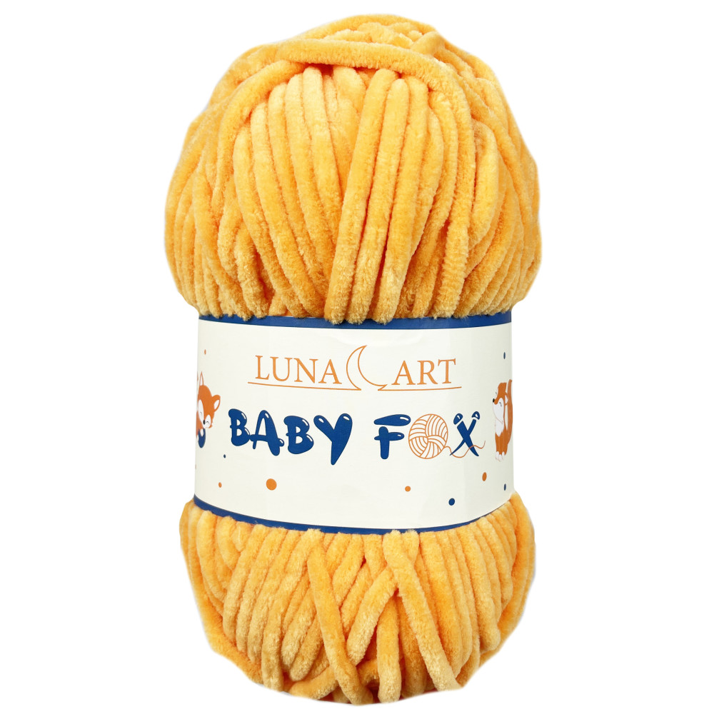 Włóczka poliestrowa Baby Fox - Luna Art - 43, 100 g, 120 m