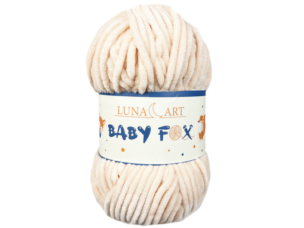 Baby Fox polyester knitting yarn - Luna Art - 42, 100 g, 120 m