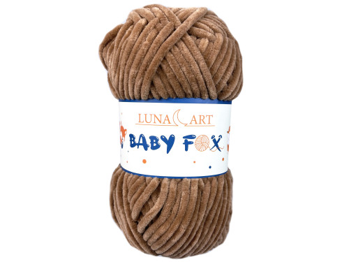 Baby Fox polyester knitting yarn - Luna Art - 41, 100 g, 120 m