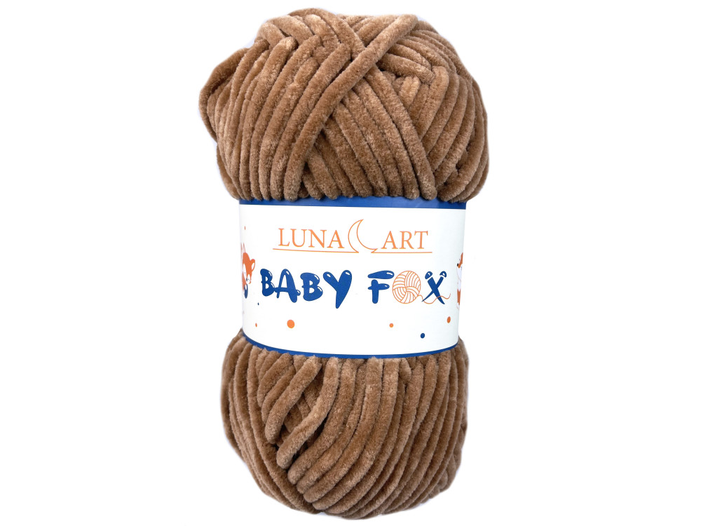 Baby Fox polyester knitting yarn - Luna Art - 41, 100 g, 120 m